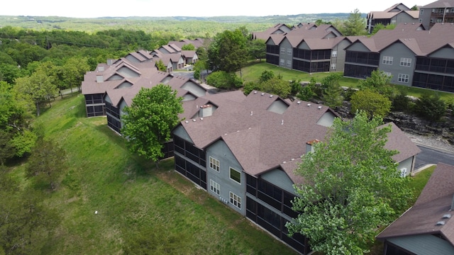 1241 Golf Dr Unit 1, Branson West, MO 65737 - bird's eye view with a residential view