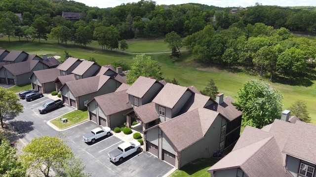 1241 Golf Dr Unit 1, Branson West, MO 65737 - drone / aerial view featuring a residential view