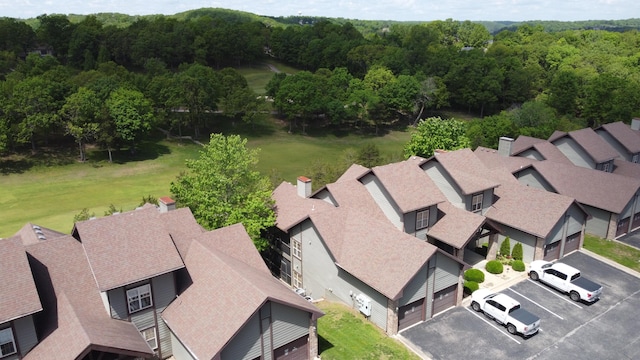 1241 Golf Dr Unit 1, Branson West, MO 65737 - bird's eye view featuring a view of trees