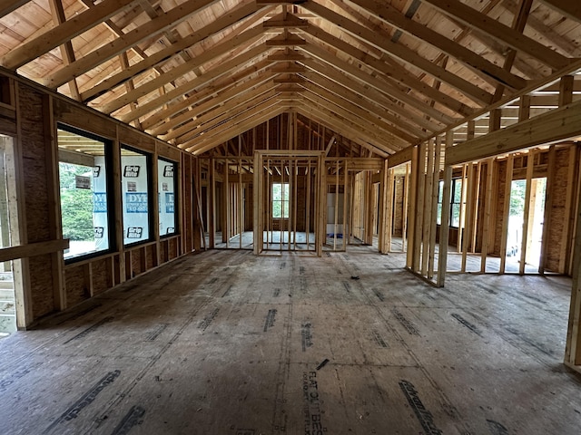 654 Walkington Ln, Branson, MO 65616 - misc room featuring lofted ceiling