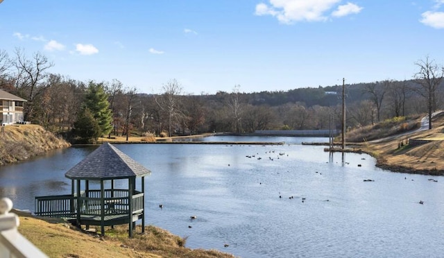 31 Golfshores Dr Unit 19, Branson, MO 65616 - property view of water featuring a gazebo