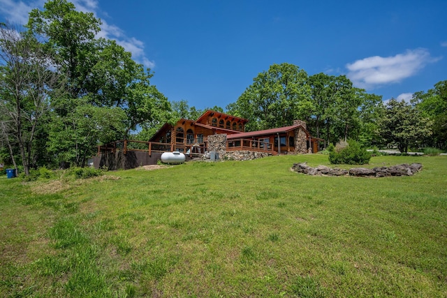 241 Nine Center Ct, Reeds Spring, MO 65737 - view of grassy yard