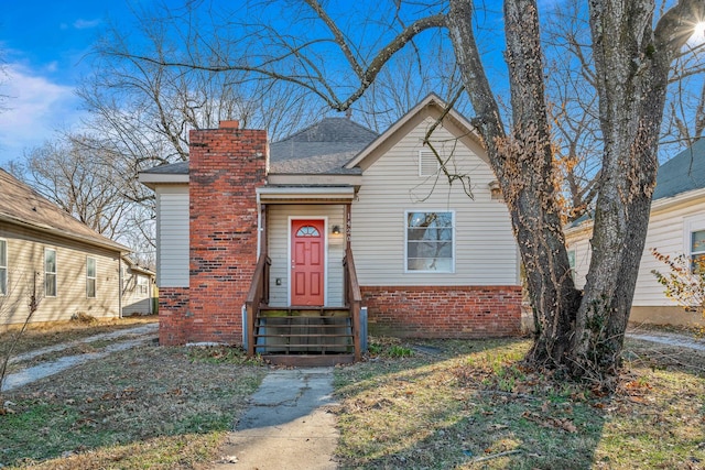 view of bungalow