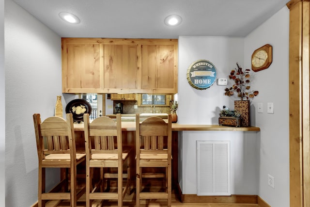 view of dining space