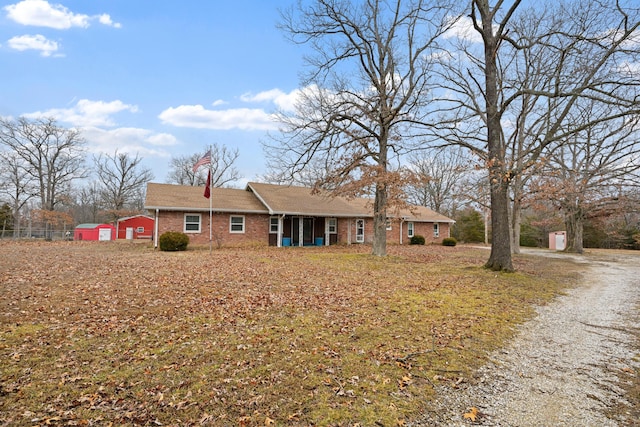 view of front of house