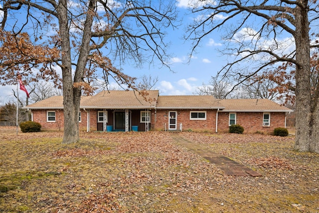 view of back of property