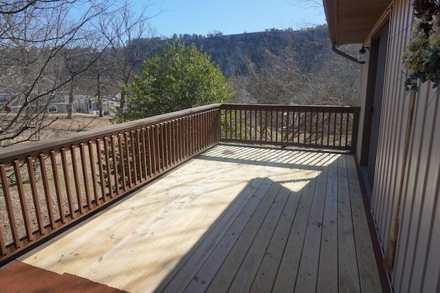 view of deck