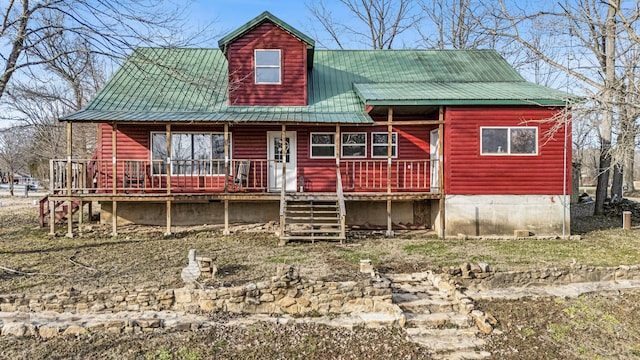 view of rear view of house