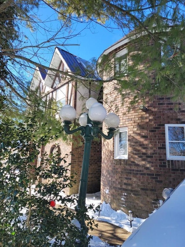 details with brick siding