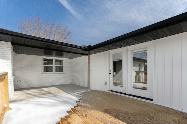 exterior space with a patio area