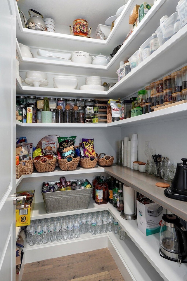 view of pantry