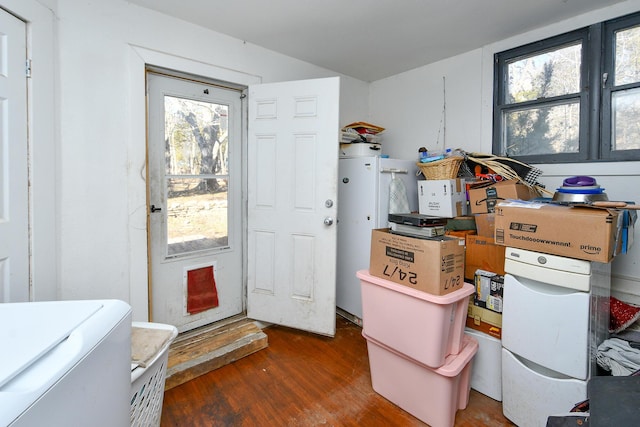 view of storage room