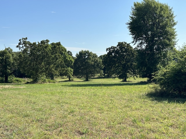 view of landscape with a rural view