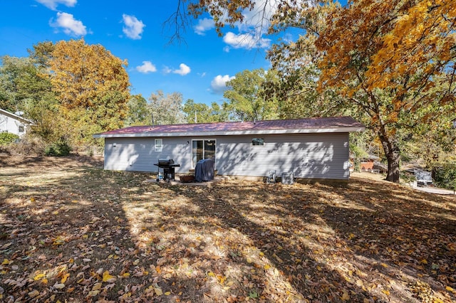 view of rear view of house