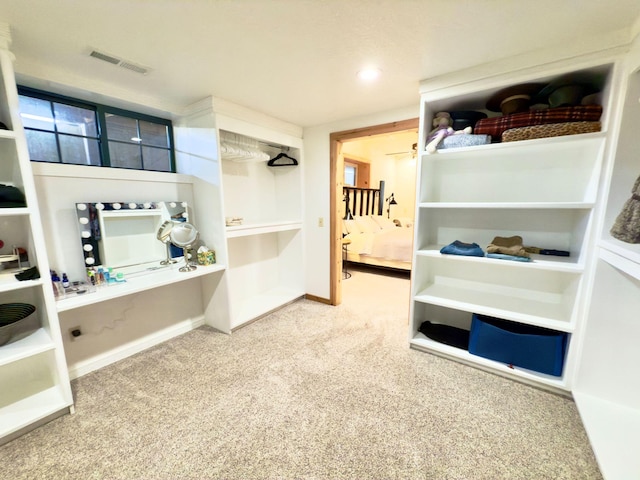 bathroom featuring visible vents and baseboards