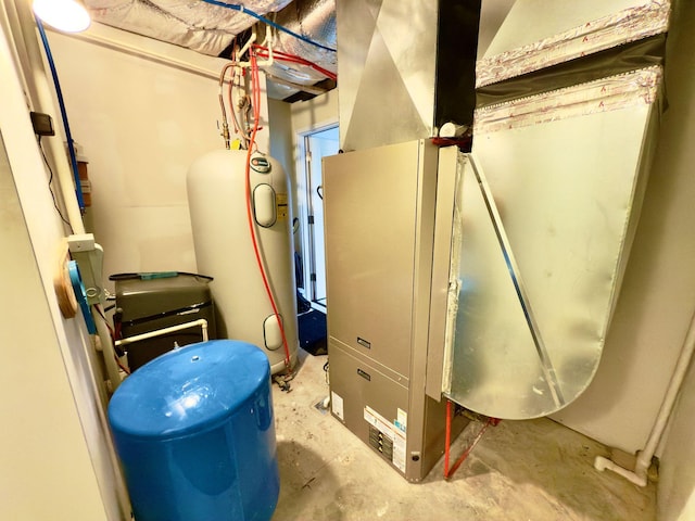 utilities with water heater