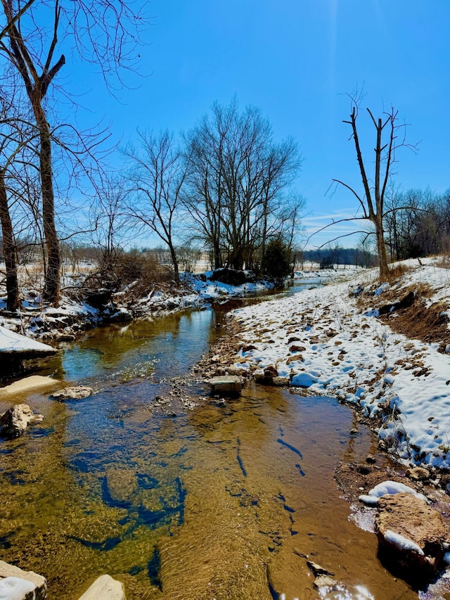 property view of water