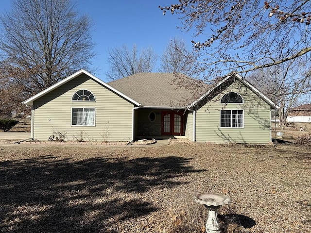 view of ranch-style home