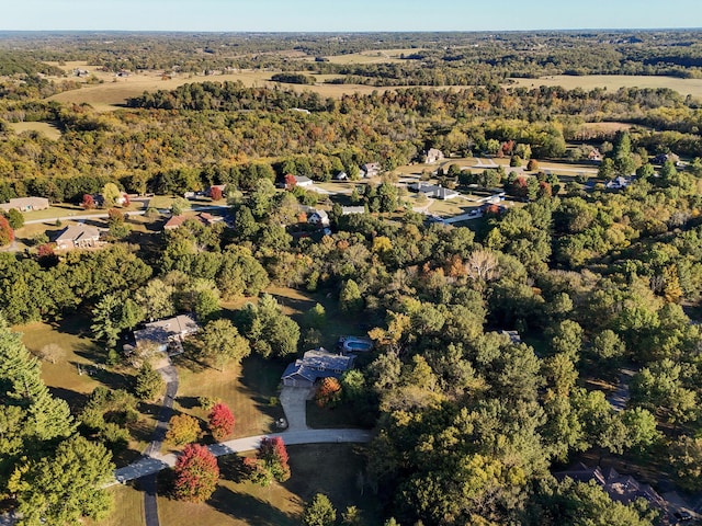 drone / aerial view