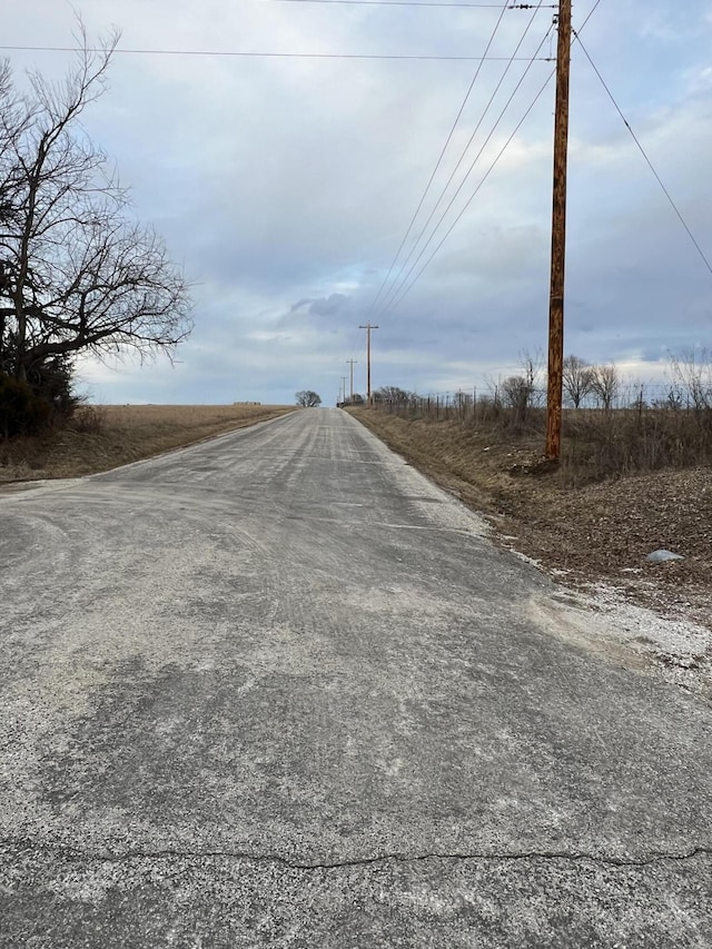 view of road