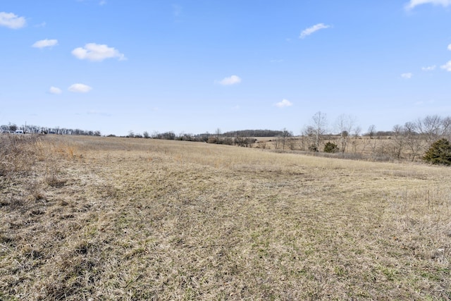 view of nature with a rural view