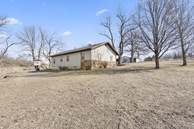 view of side of property