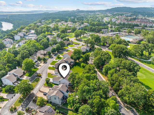 185 Eagle Pointe Dr, Branson, MO 65616 - aerial view of property's location featuring nearby suburban area
