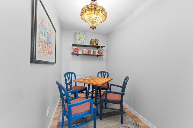 185 Eagle Pointe Dr, Branson, MO 65616 - dining room with wood finished floors and baseboards