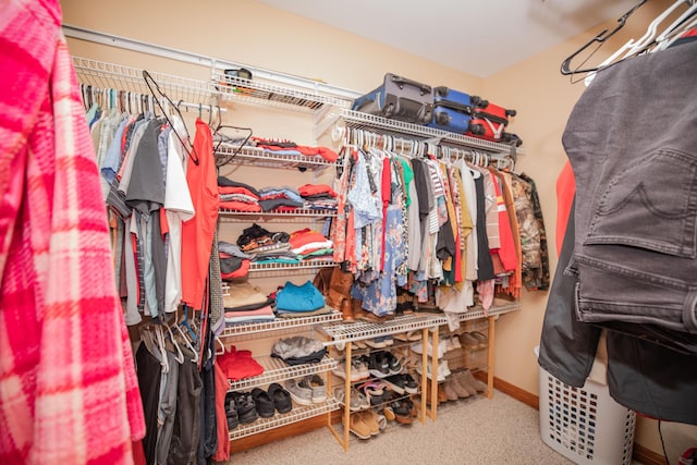 view of spacious closet