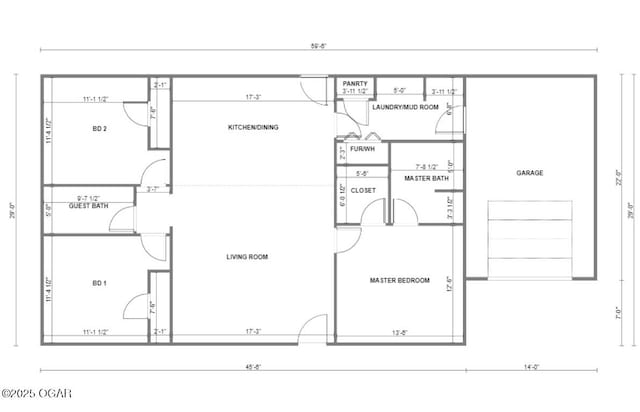 350 W Neosho St, Granby, MO 64844 - plan