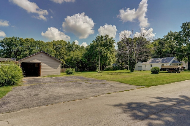 exterior space with driveway