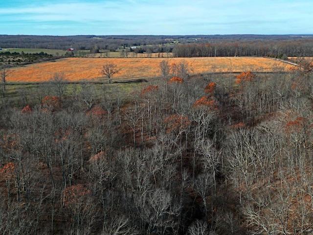 exterior space featuring a rural view