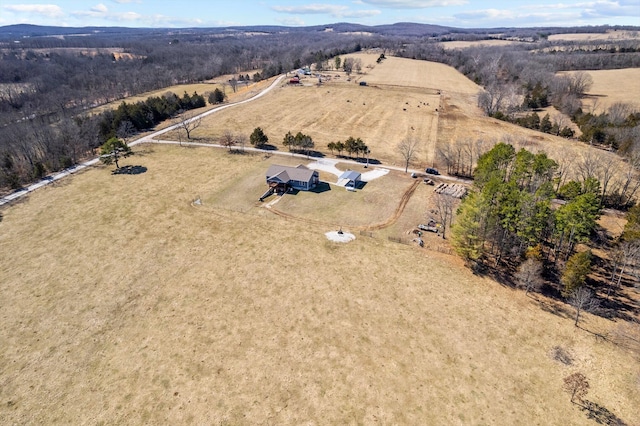 15221 Cleveland Rd, Houston, MO 65483 - bird's eye view with a rural view