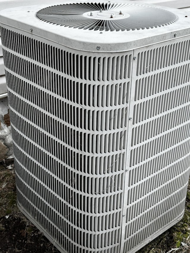 details with central air condition unit