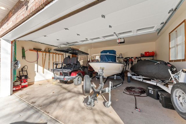 230 Temple Ln, Shell Knob, MO 65747 - garage with a garage door opener