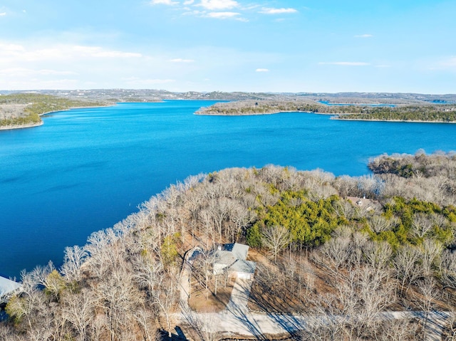 230 Temple Ln, Shell Knob, MO 65747 - aerial view featuring a water view