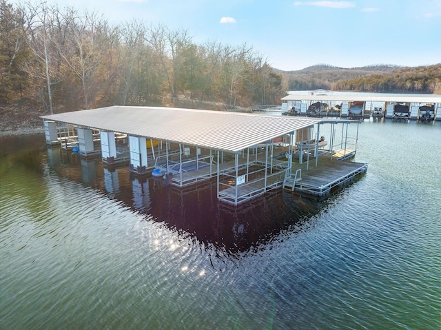 230 Temple Ln, Shell Knob, MO 65747 - view of dock with a water view