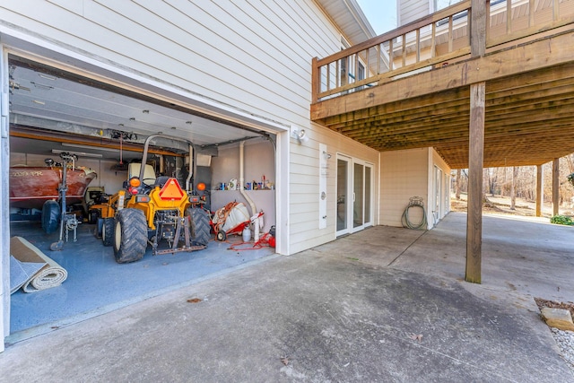 230 Temple Ln, Shell Knob, MO 65747 - view of garage