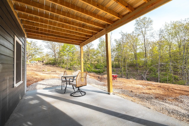 view of patio