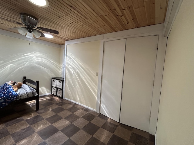 3894 Girlstown Rd, Mountain Grove, MO 65711 - bedroom with dark flooring and wooden ceiling