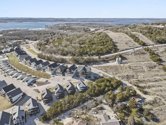 drone / aerial view featuring a residential view