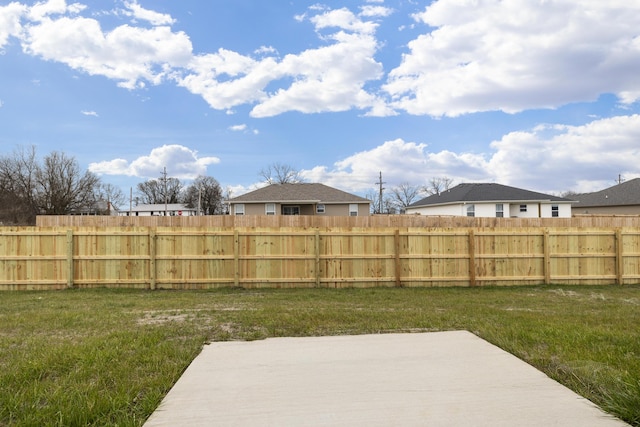 1756 Cash Dr, Mount Vernon, MO 65712 - view of yard featuring a patio area and fence