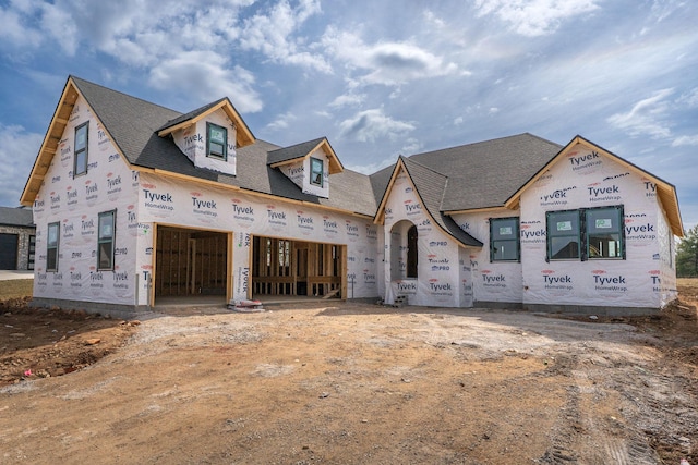 view of property under construction