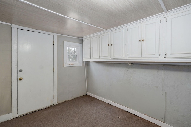 interior space with carpet floors