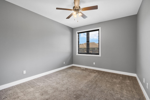 767 Thornridge Dr, Springfield, MO 65809 - carpeted spare room with ceiling fan and baseboards