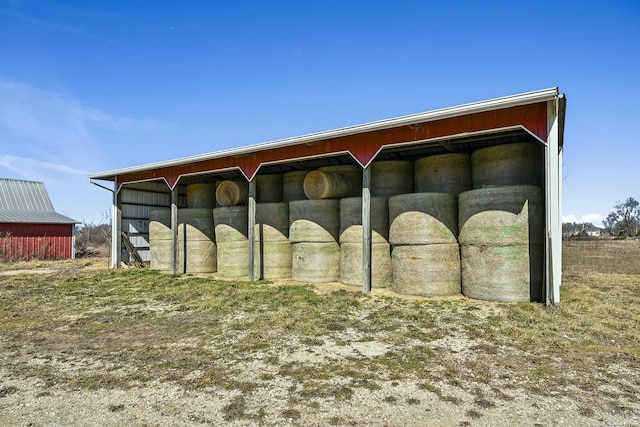 view of stable