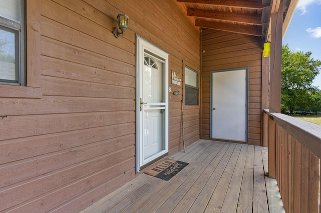 view of entrance to property