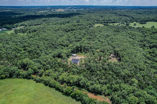 aerial view with a view of trees