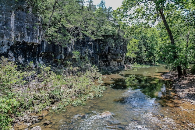 view of landscape featuring a view of trees