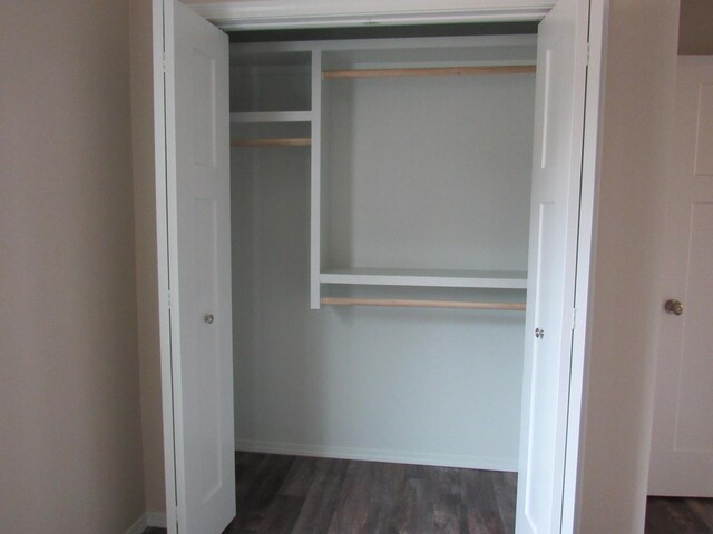 view of closet